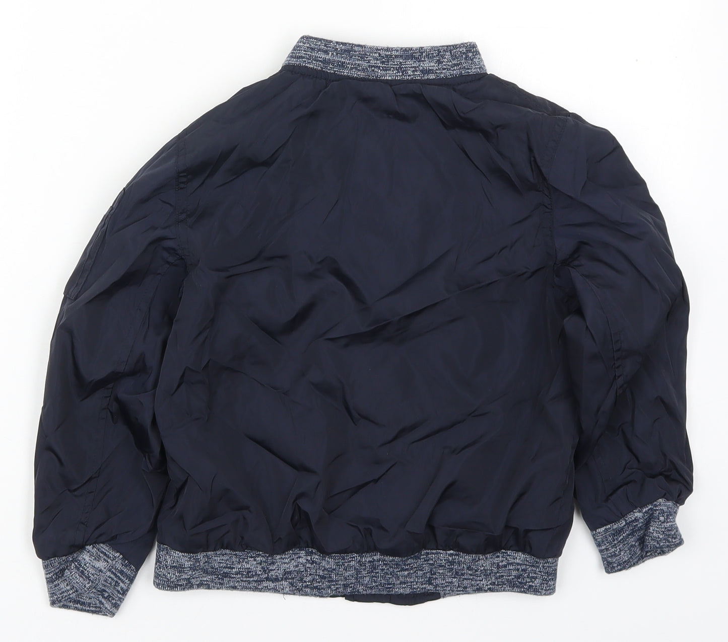 F&F Boys Blue   Jacket  Size 6-7 Years  Zip - West Coast 9