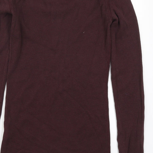 NEXT Mens Purple  Cotton Pullover Sweatshirt Size XS