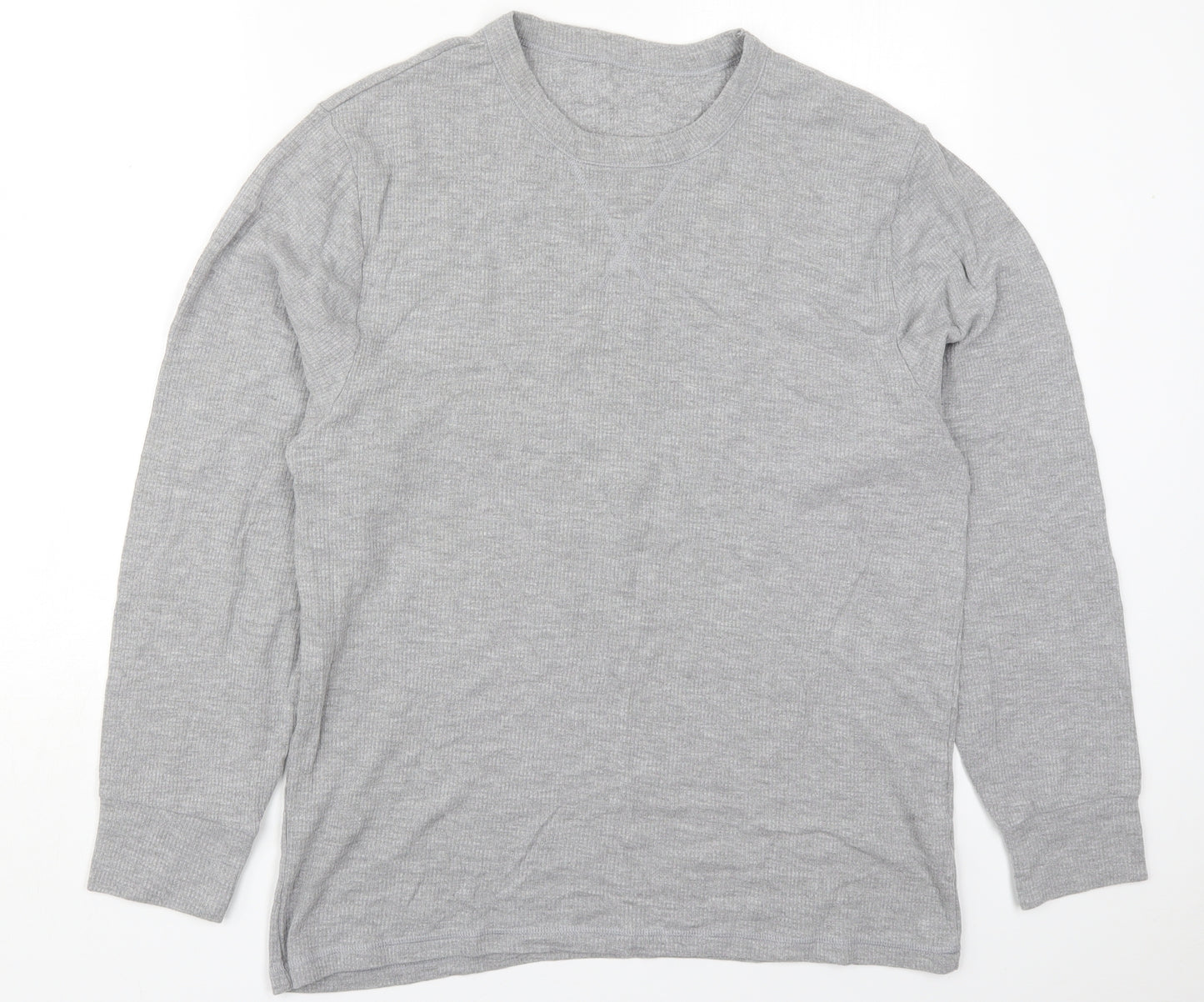 George Mens Grey  Cotton  T-Shirt Size 2XL Round Neck