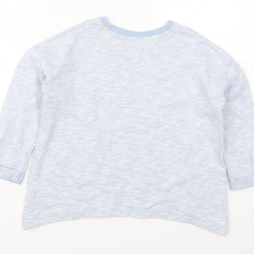 NEXT Girls Black  Cotton Pullover Sweatshirt Size 6 Years  Pullover - Yeah