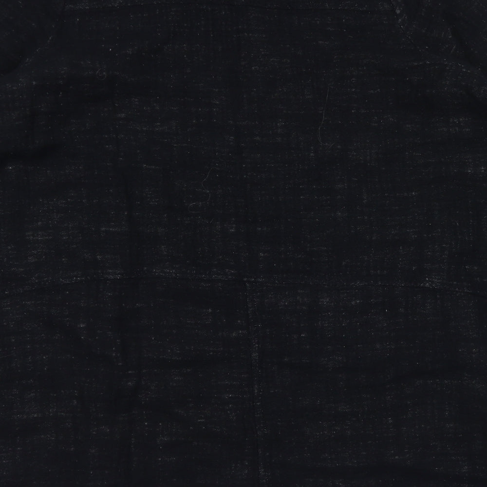 Gershon Bram Womens Black  Cotton A-Line  Size S  Round Neck  - Smock