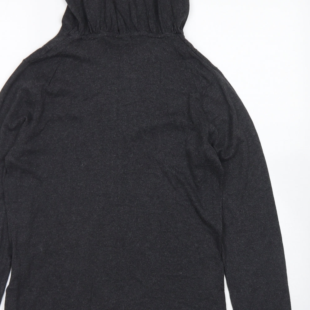 Bench Womens Grey  Cotton Full Zip Hoodie Size XL  Zip