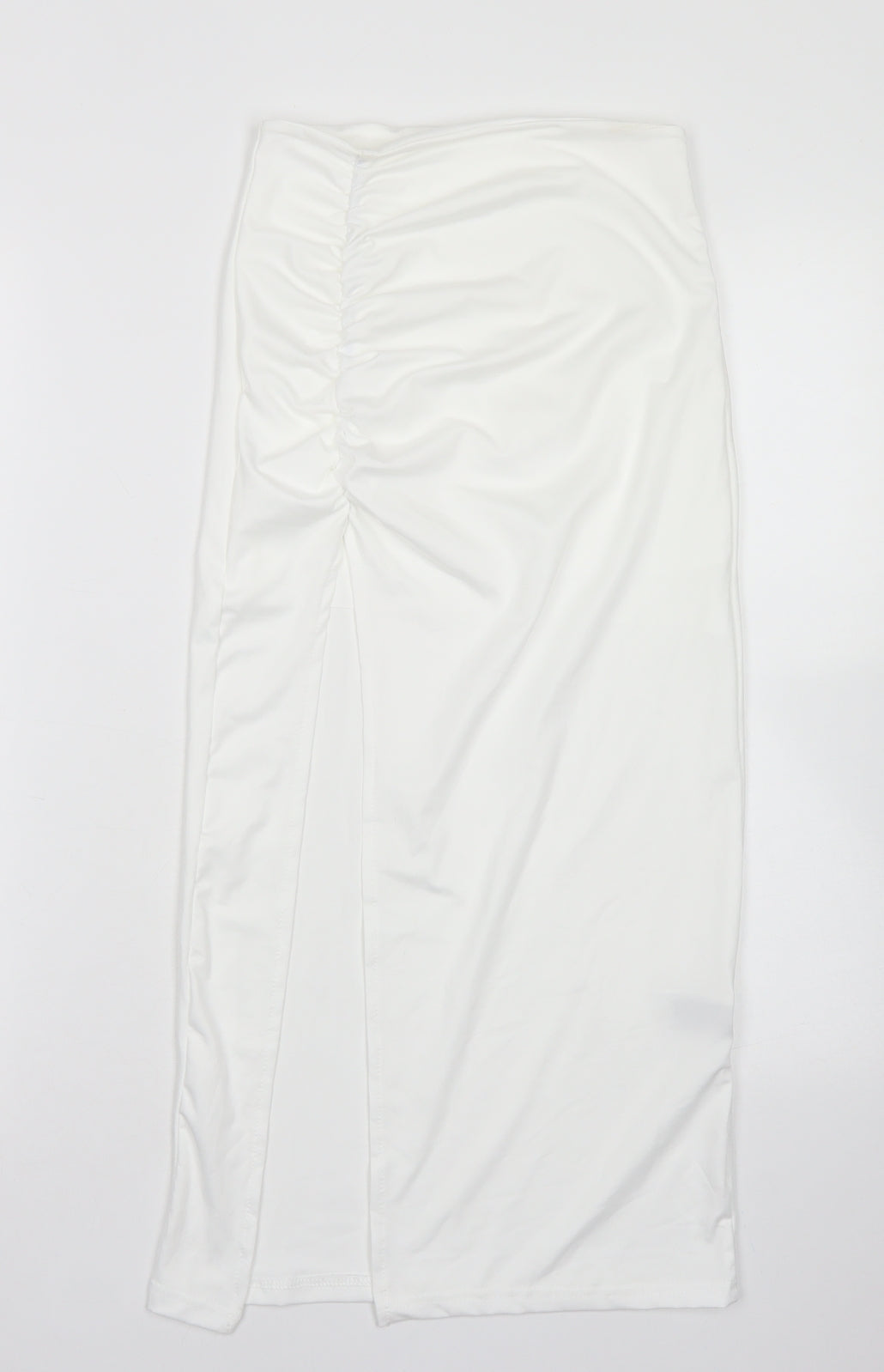 SheIn Womens White  Polyester Bandage Skirt Size XS