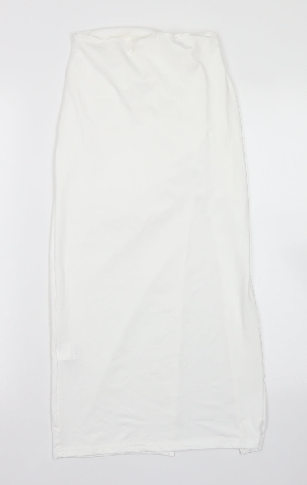 SheIn Womens White  Polyester Bandage Skirt Size XS