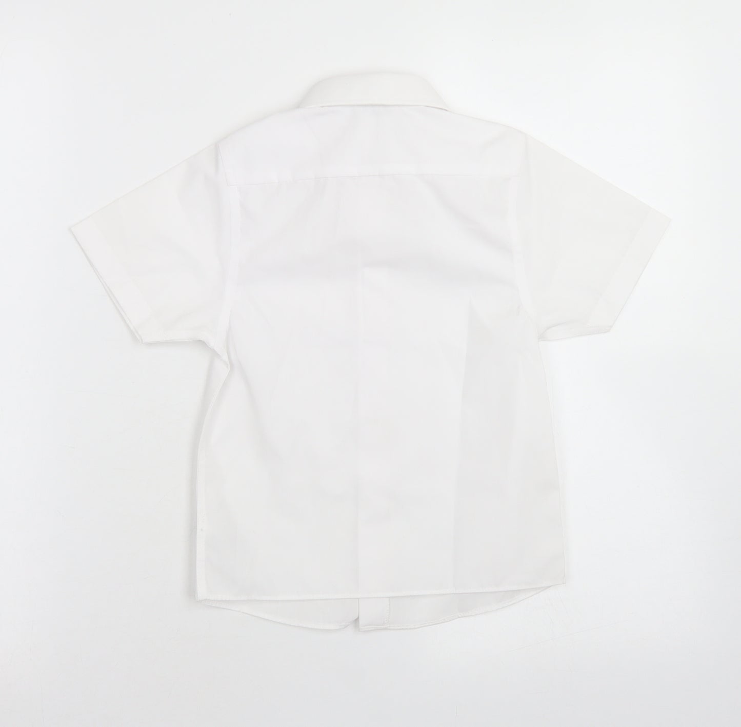 BHS Boys White  Cotton Basic Button-Up Size 4 Years Collared Button - School Wear