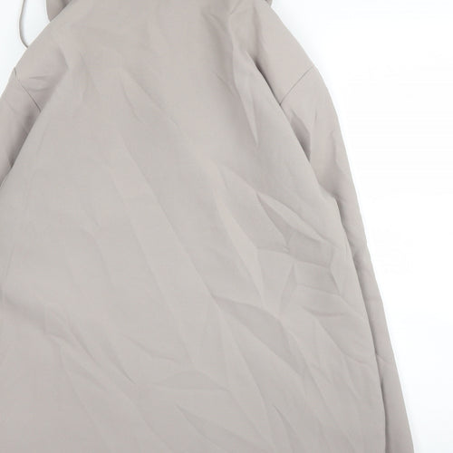 Finess Womens Beige   Overcoat Coat Size 14  Button