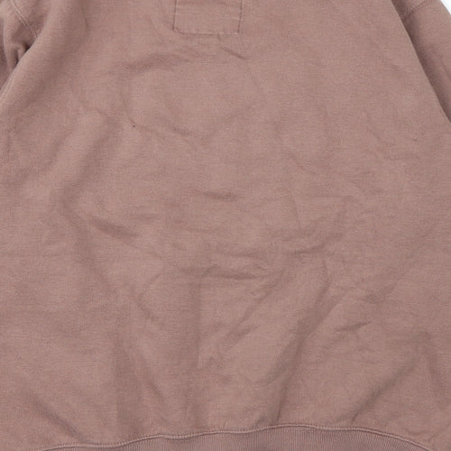 Tokyo Laundry Womens Brown Round Neck  Cotton Pullover Jumper Size 14