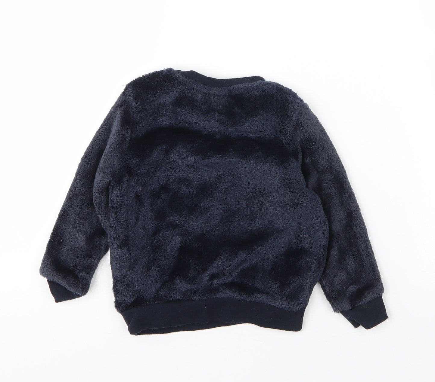 Lupilu Baby Blue  Polyester Pullover Jumper Size 12-18 Months   - Dinosaur
