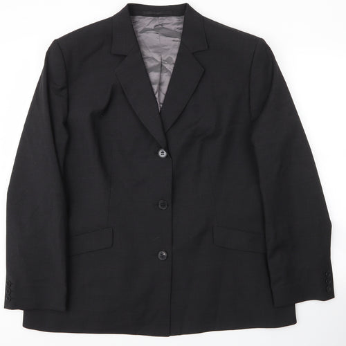 Wardrobes Mens Grey  Polyester Jacket Suit Jacket Size 48