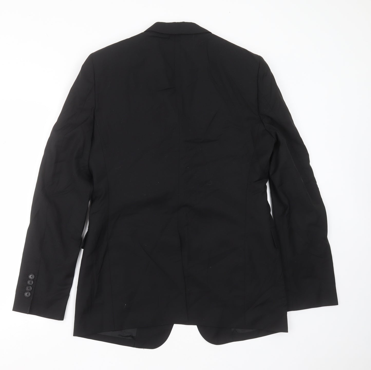 Gucci Mens Black  Wool Jacket Suit Jacket Size 38