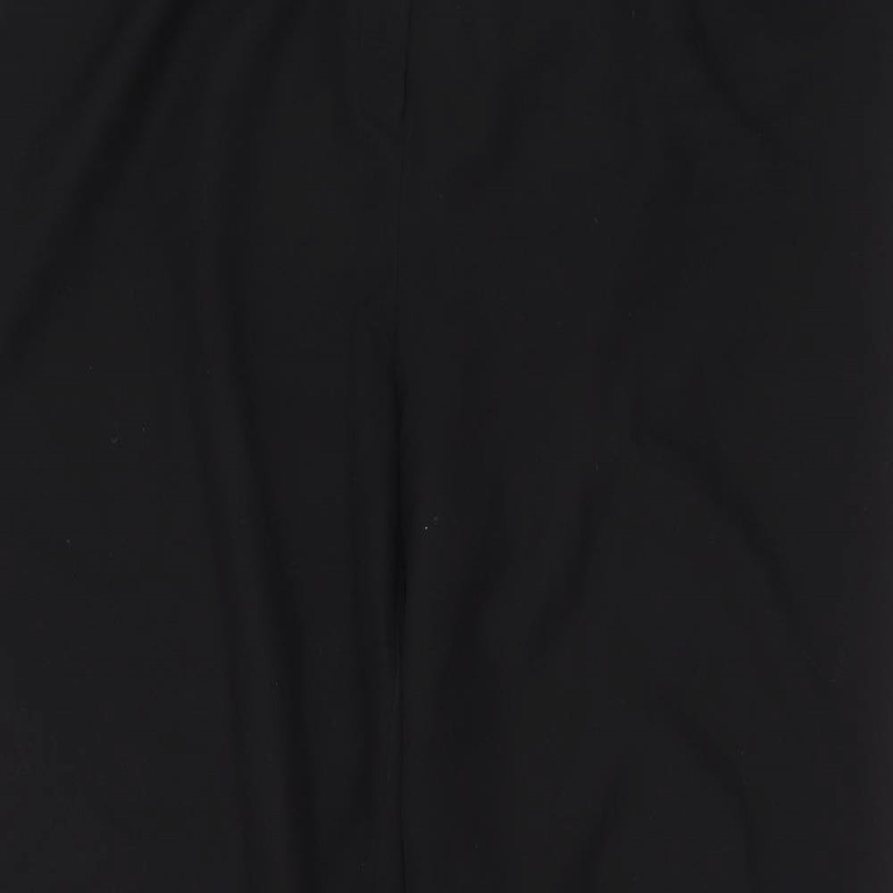 Autonomy Womens Black  Polyester Trousers  Size 20 L31 in Regular Zip