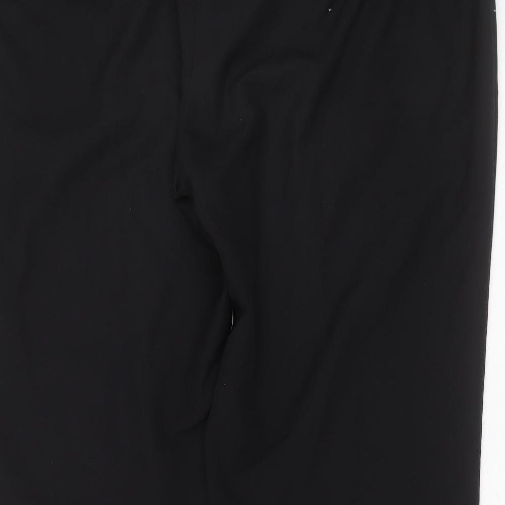 Autonomy Womens Black  Polyester Trousers  Size 20 L31 in Regular Zip
