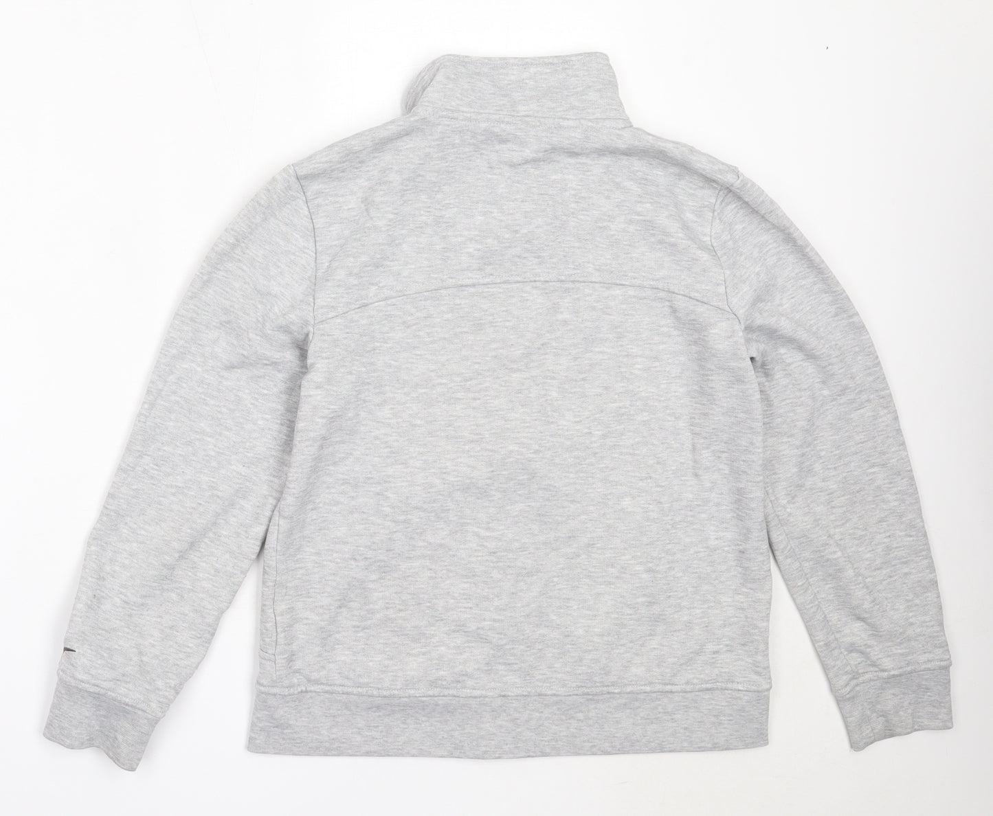 LA Gear Womens Grey  Cotton Full Zip Sweatshirt Size 12
