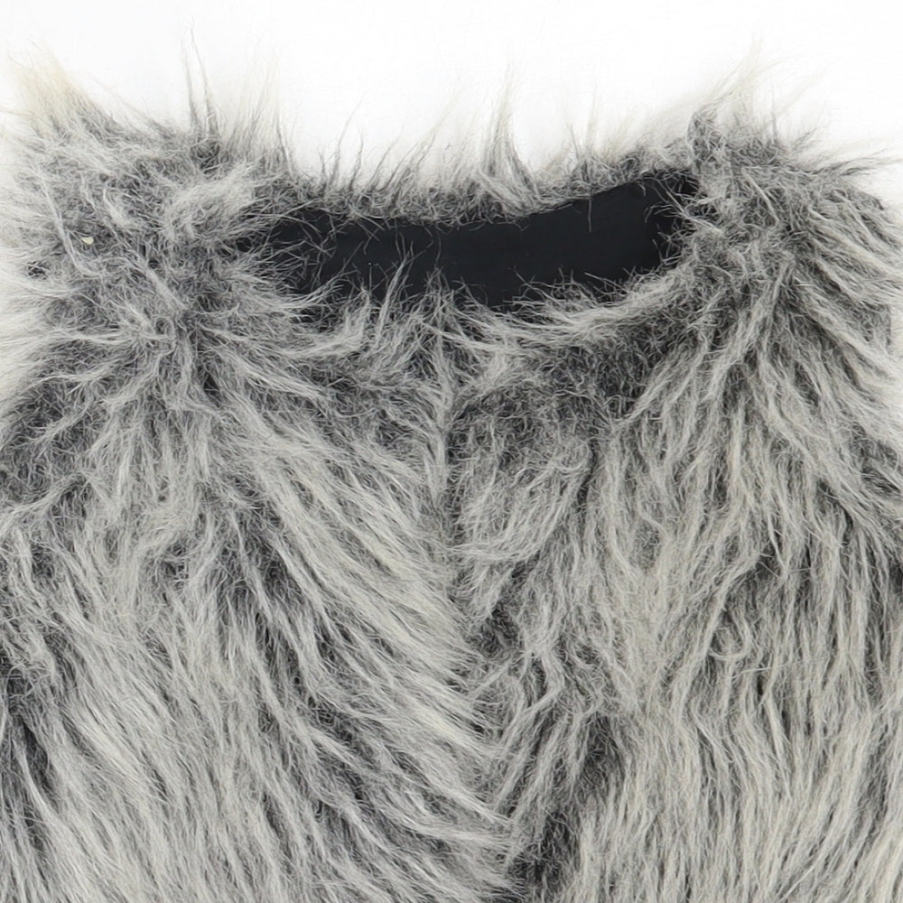 Young Dimension Girls Grey   Gilet Coat Size 11-12 Years