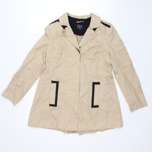 M&S Womens Brown   Anorak Coat Size 10