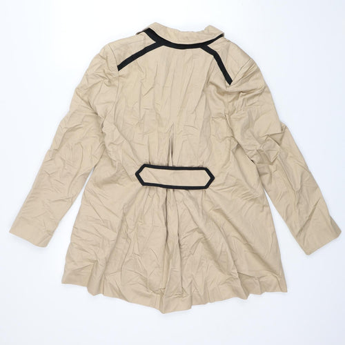 M&S Womens Brown   Anorak Coat Size 10