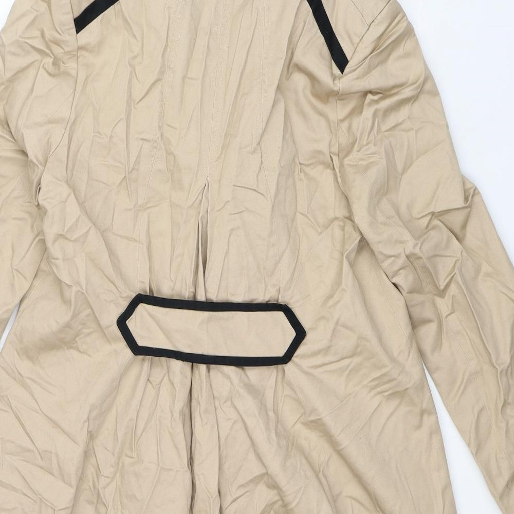 M&S Womens Brown   Anorak Coat Size 10