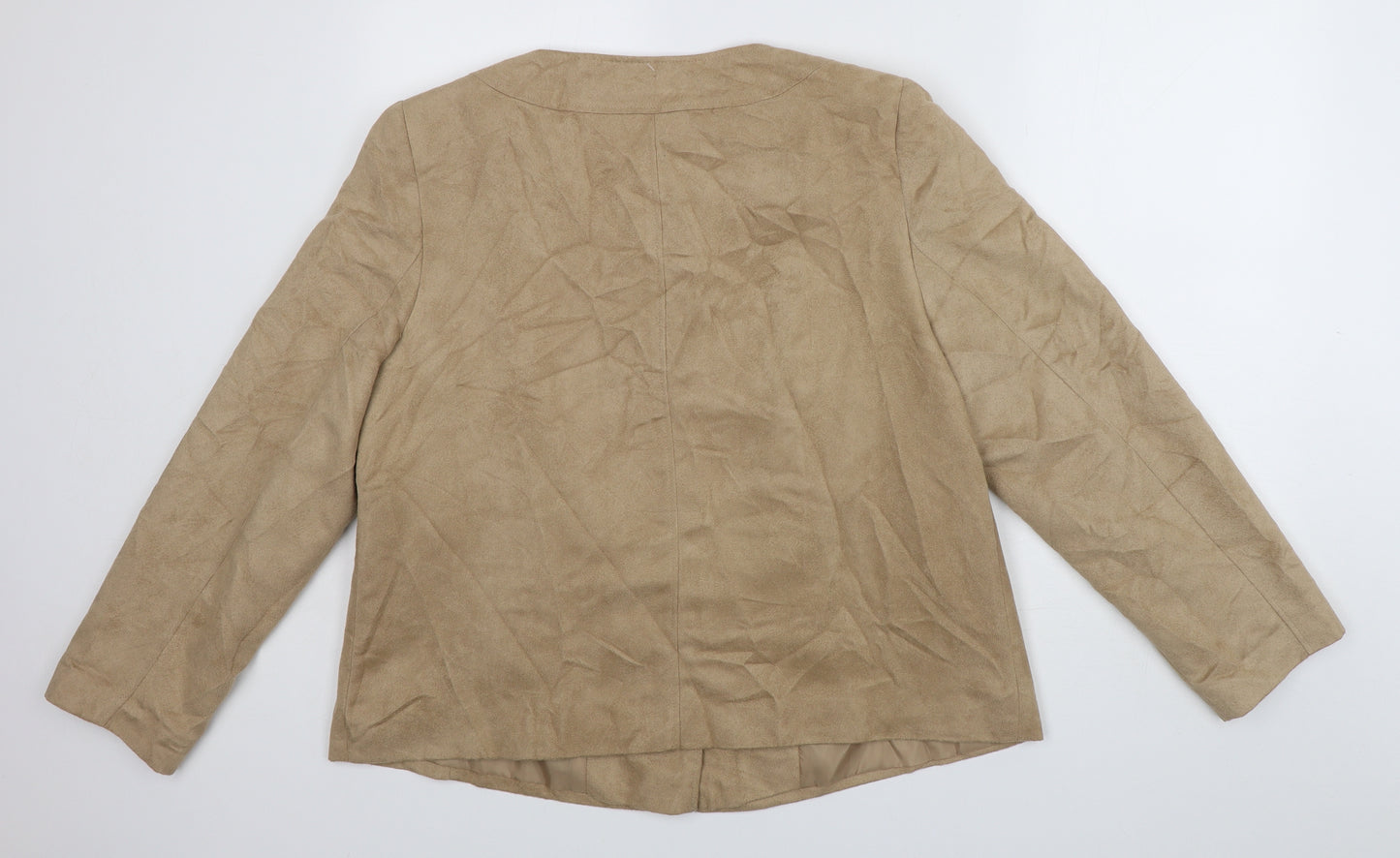 EWM Womens Brown   Jacket Coat Size 18  Button