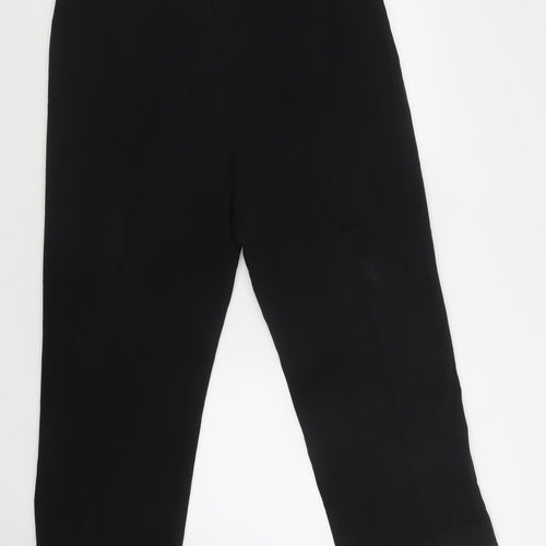 CC Womens Black  Polyester Dress Pants Trousers Size 18 L25 in Regular Button
