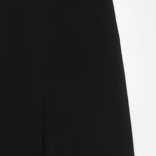 CC Womens Black  Polyester Dress Pants Trousers Size 18 L25 in Regular Button