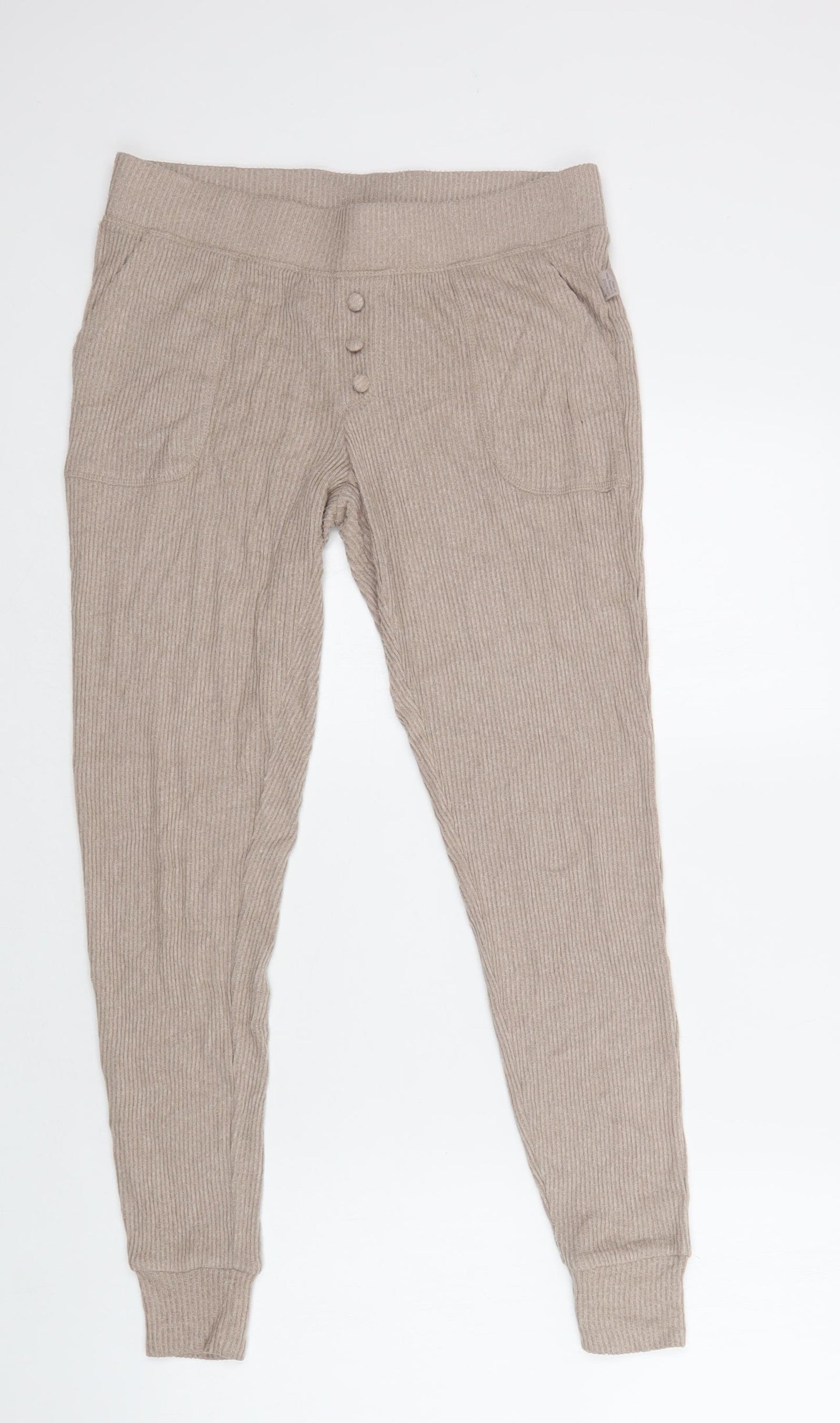 Primasark Womens Beige  Viscose  Lounge Pants Size S