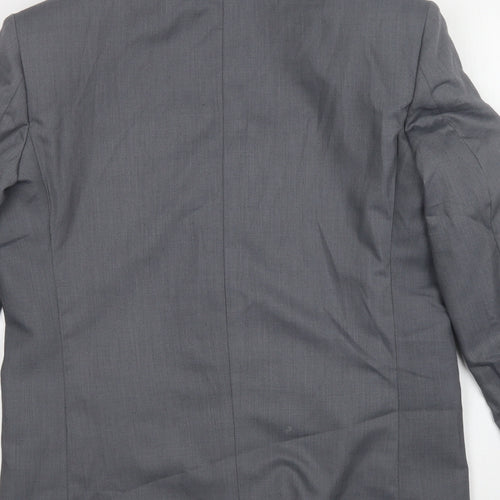 Romario Womens Grey   Jacket Blazer Size 14  Button