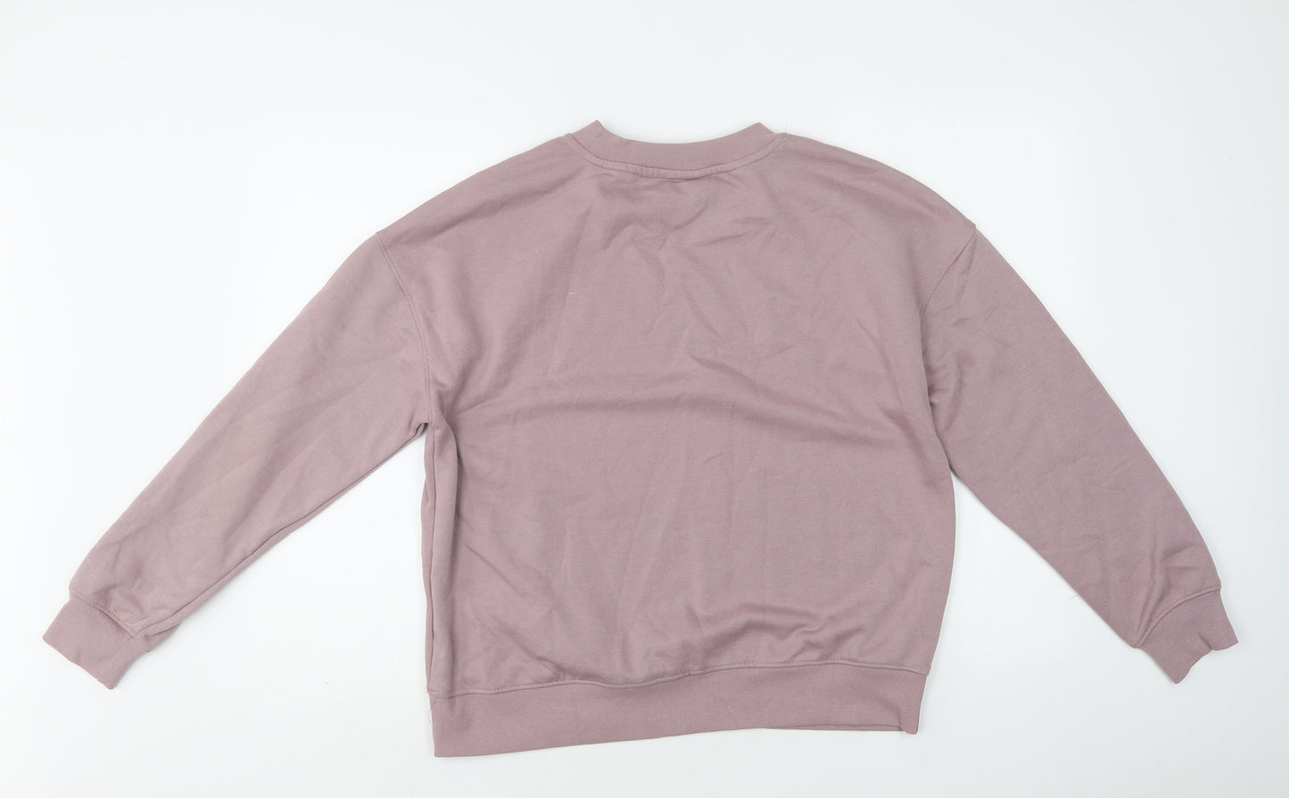 Primark Womens Purple  Cotton Pullover Sweatshirt Size S