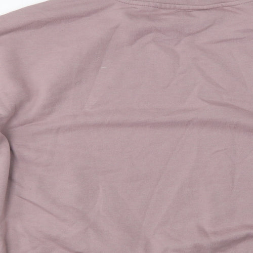 Primark Womens Purple  Cotton Pullover Sweatshirt Size S