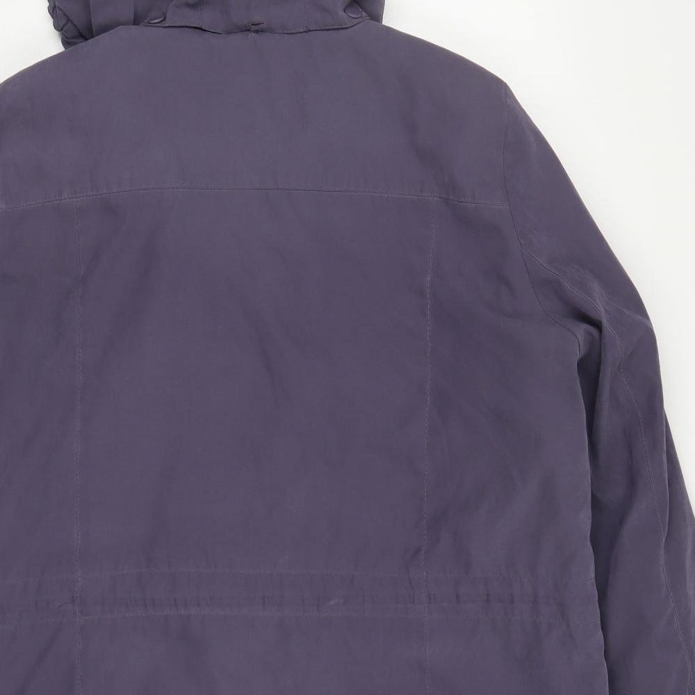 Bonmarché Womens Purple   Jacket Coat Size L  Zip