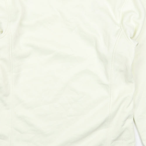 Grey Niccolls Mens Ivory  Polyester Pullover Sweatshirt Size S   - Sacriston
