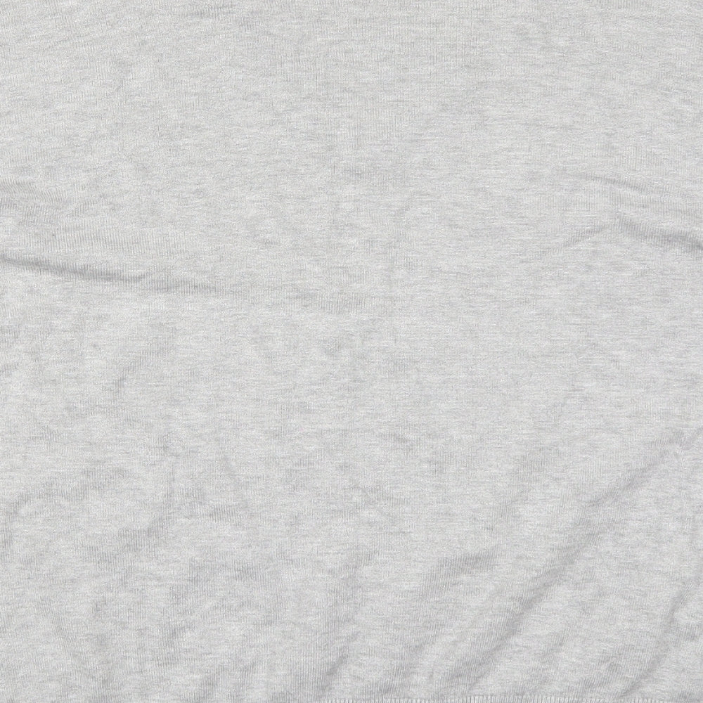 Capsule Womens Grey V-Neck  Viscose Pullover Jumper Size 20