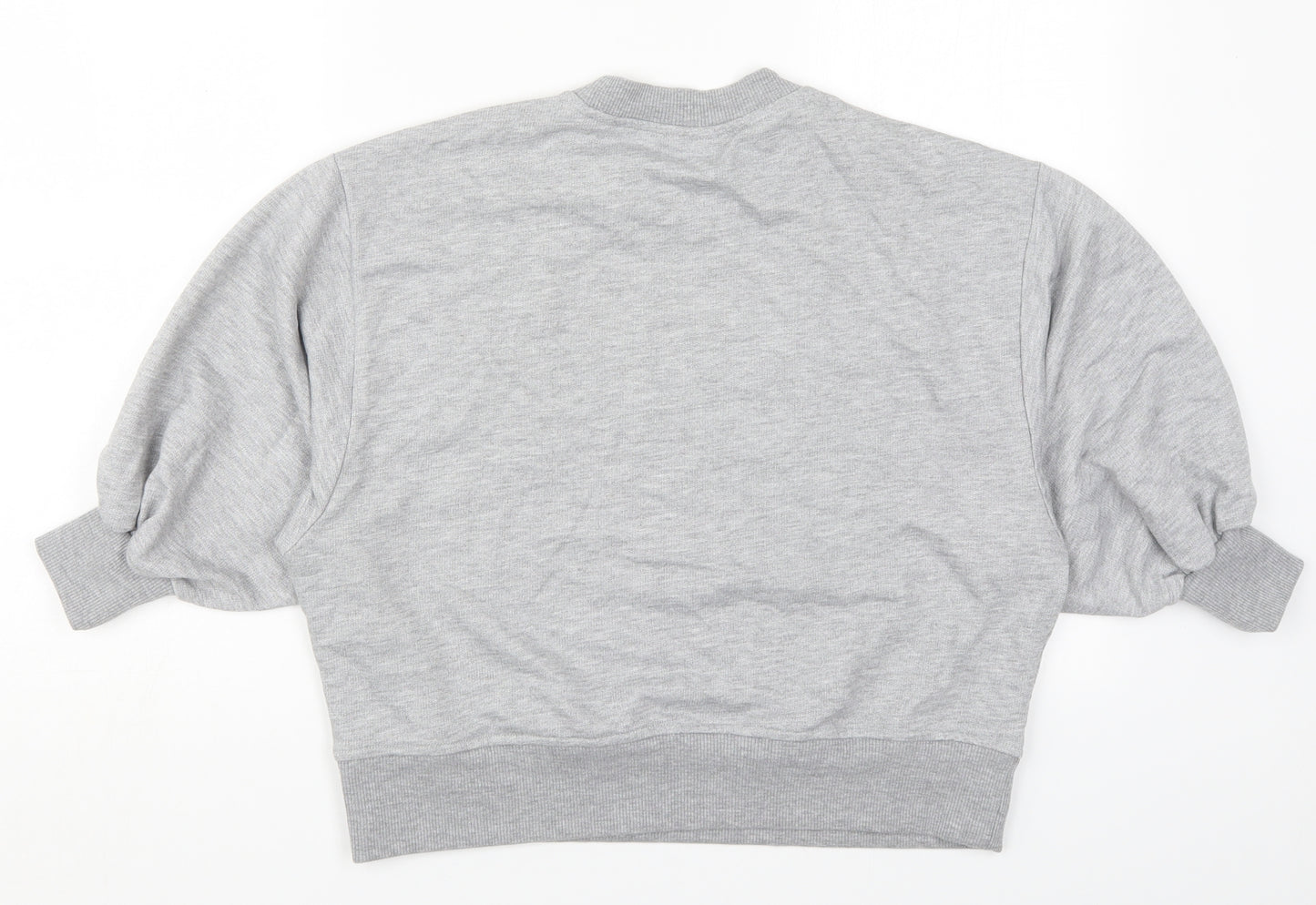 ASOS Womens Grey  Cotton Pullover Sweatshirt Size 8  Pullover