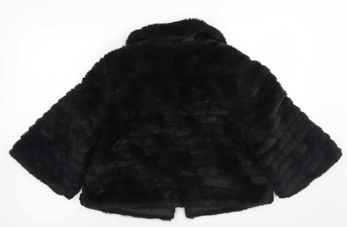Atmosphere Womens Black   Jacket  Size S  Hook & Eye