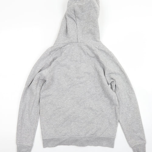 NEXT Womens Grey  Cotton Full Zip Hoodie Size XS  Zip