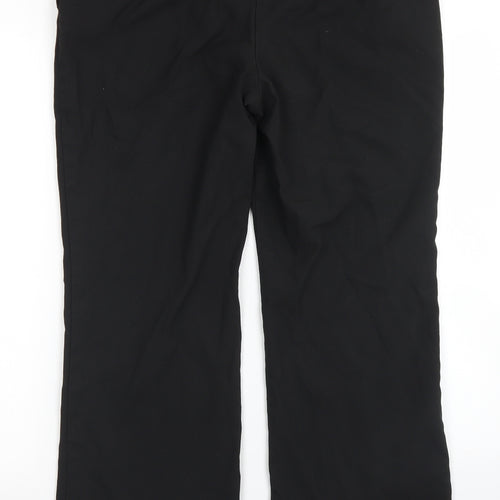 NEXT Womens Black  Polyester Dress Pants Trousers Size 14 L28 in Regular Hook & Eye