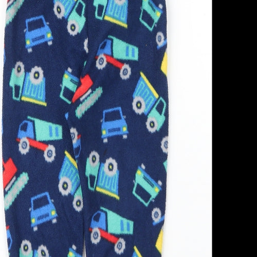 Primark Baby Blue Solid Polyester Chemise Pyjama Pants Size 12-18 Months