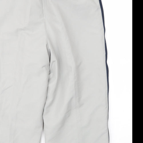Lonsdale Mens Grey  Polyester Cropped Trousers Size L L19 in Regular