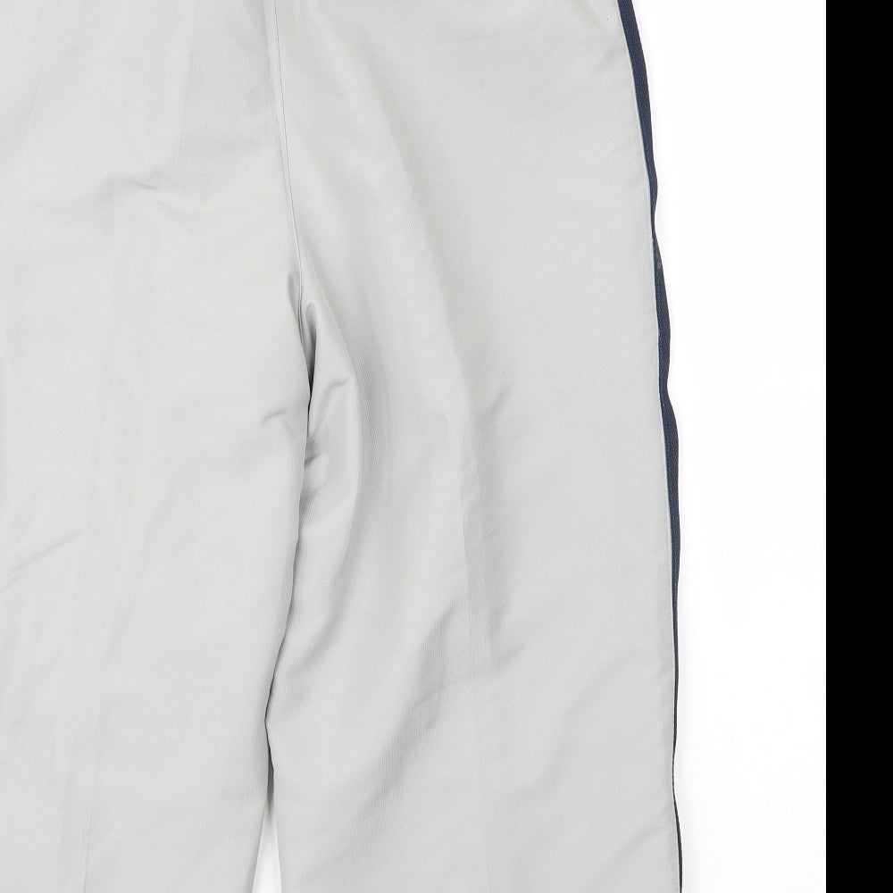 Lonsdale Mens Grey  Polyester Cropped Trousers Size L L19 in Regular