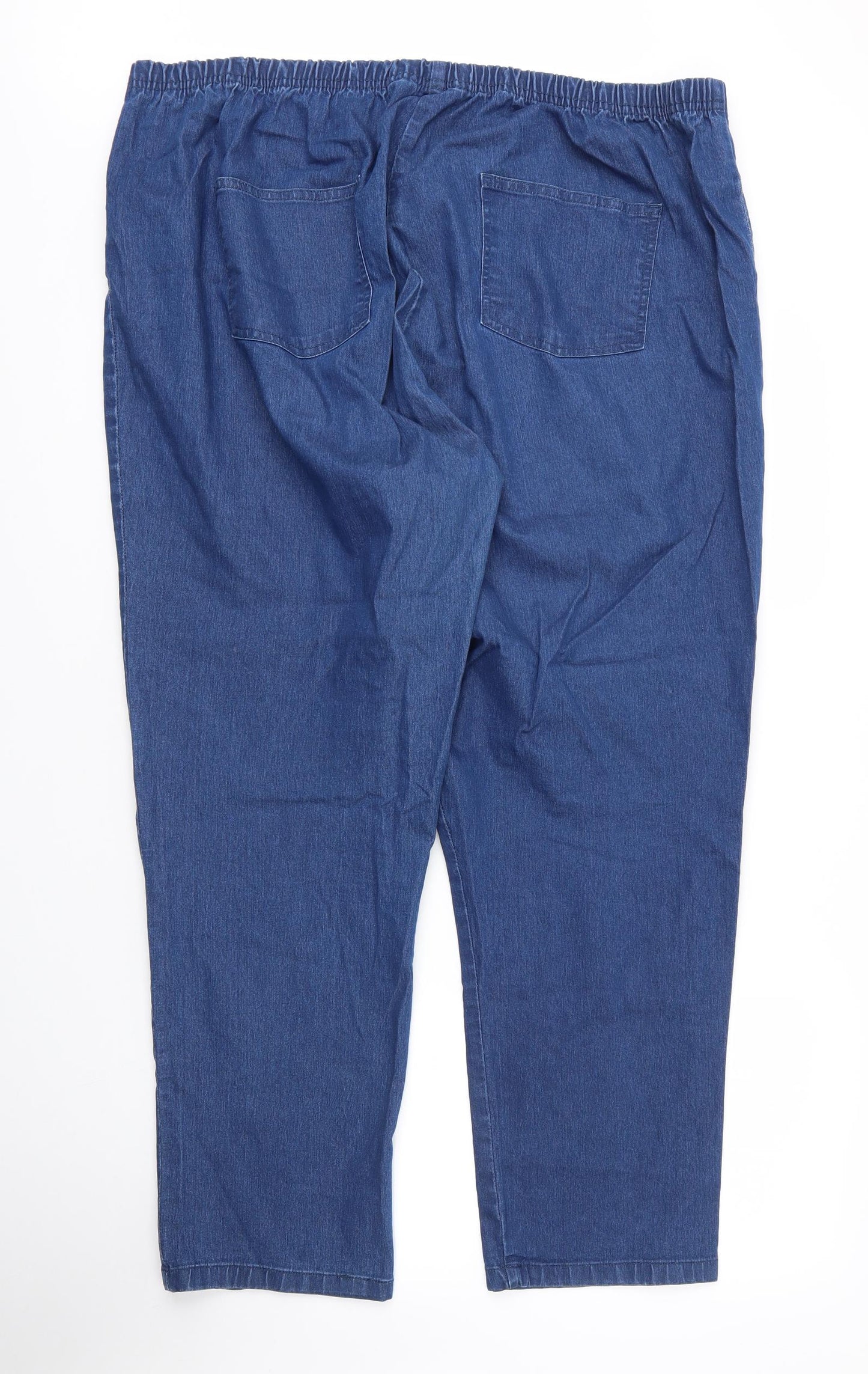 Anth# Womens Blue  Cotton Jegging Jeans Size 28 L28 in Regular