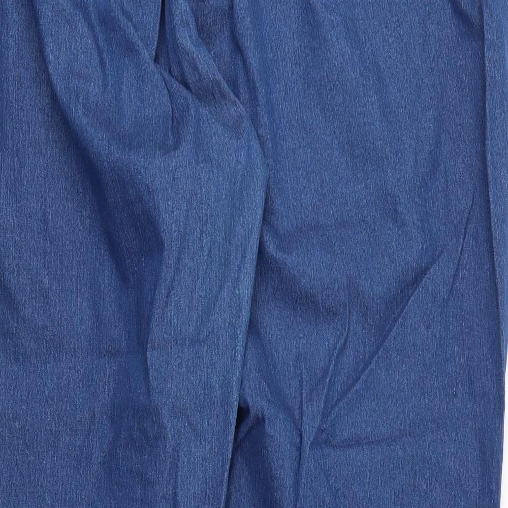 Anth# Womens Blue  Cotton Jegging Jeans Size 28 L28 in Regular