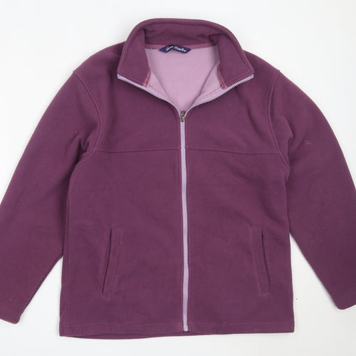 Sarah Hamilton Womens Purple   Jacket  Size M