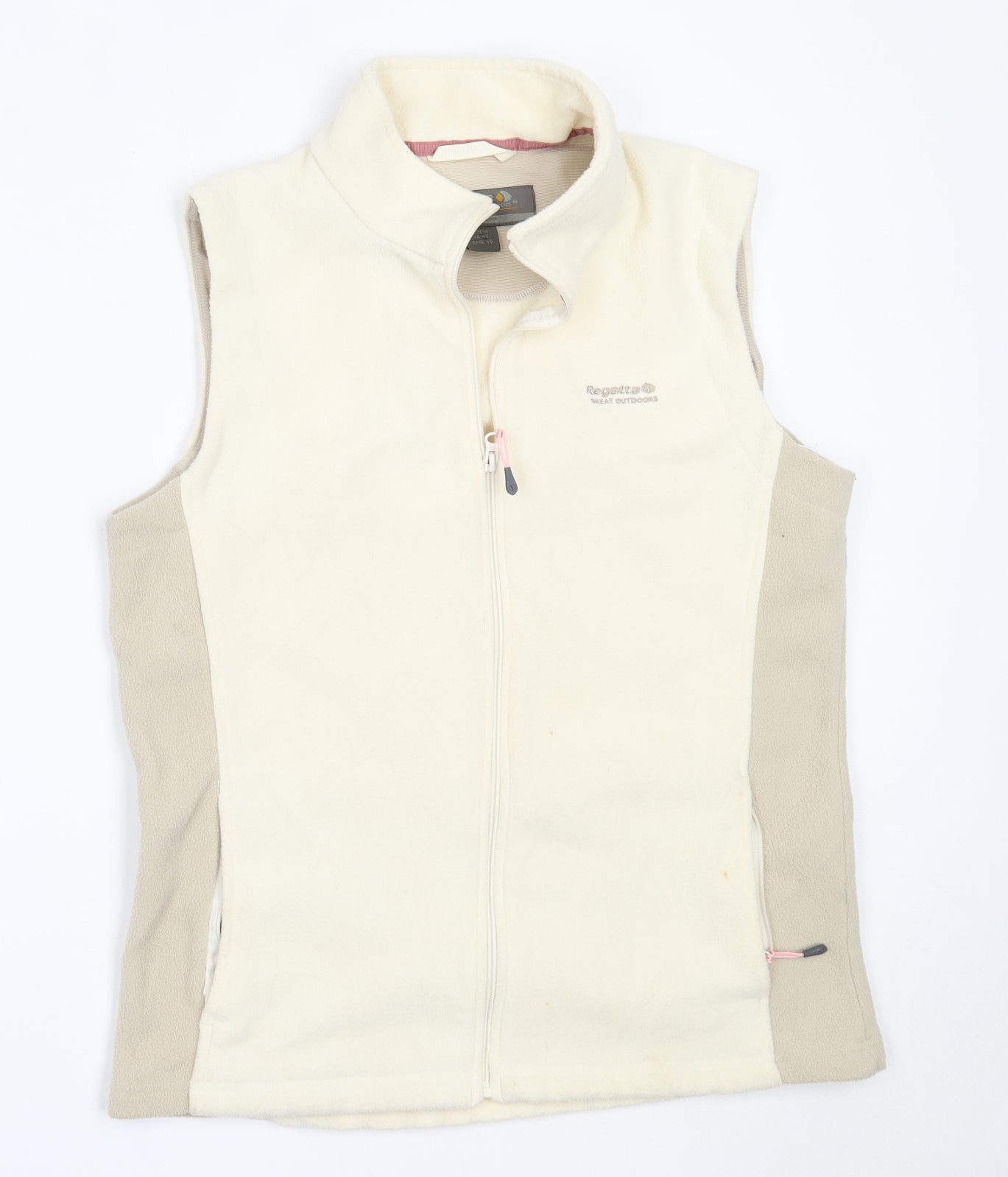 Regatta Womens Ivory   Gilet Coat Size 14