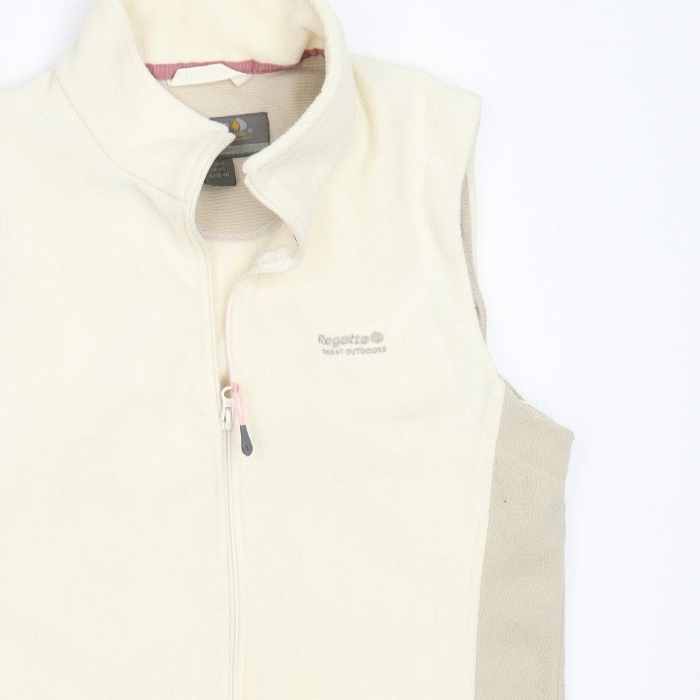 Regatta Womens Ivory   Gilet Coat Size 14