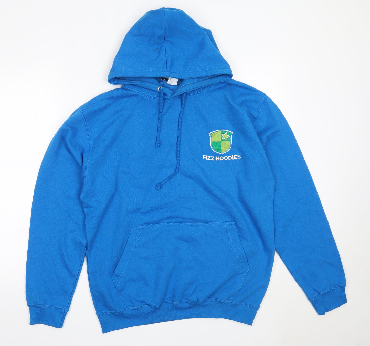 All We Do is Mens Blue  Cotton Pullover Hoodie Size M