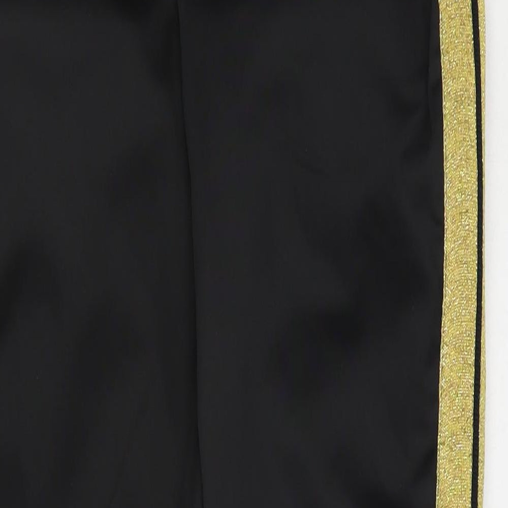 Boohoo Mens Black  Polyester Sweatpants Trousers Size S L30 in Regular