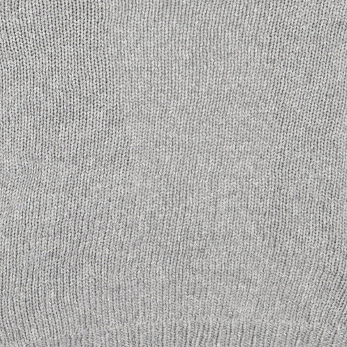 NEXT Womens Grey Round Neck  Viscose Cardigan Jumper Size 14