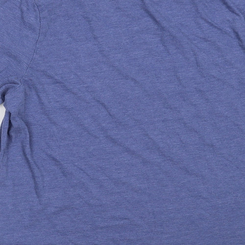 ASOS Mens Blue  Cotton  T-Shirt Size M Round Neck