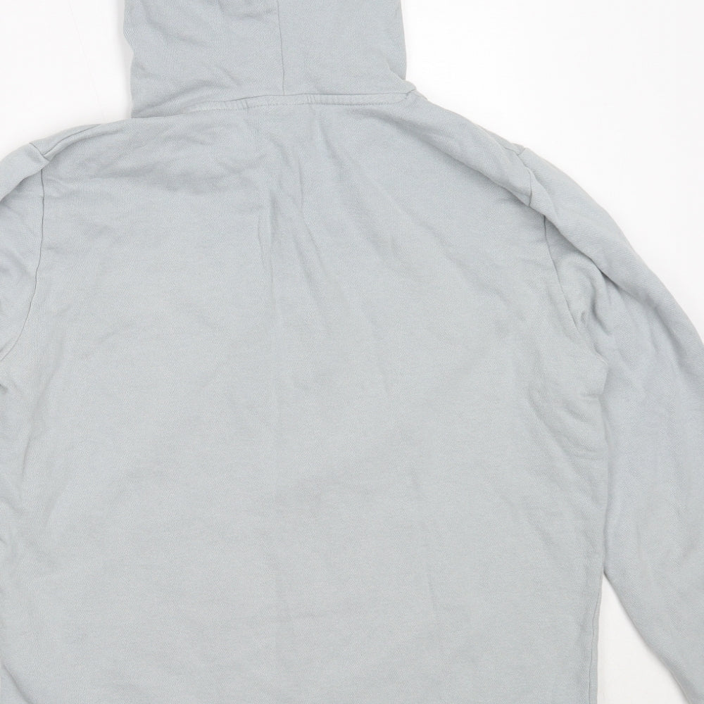 ASOS Mens Blue  Cotton Pullover Hoodie Size M