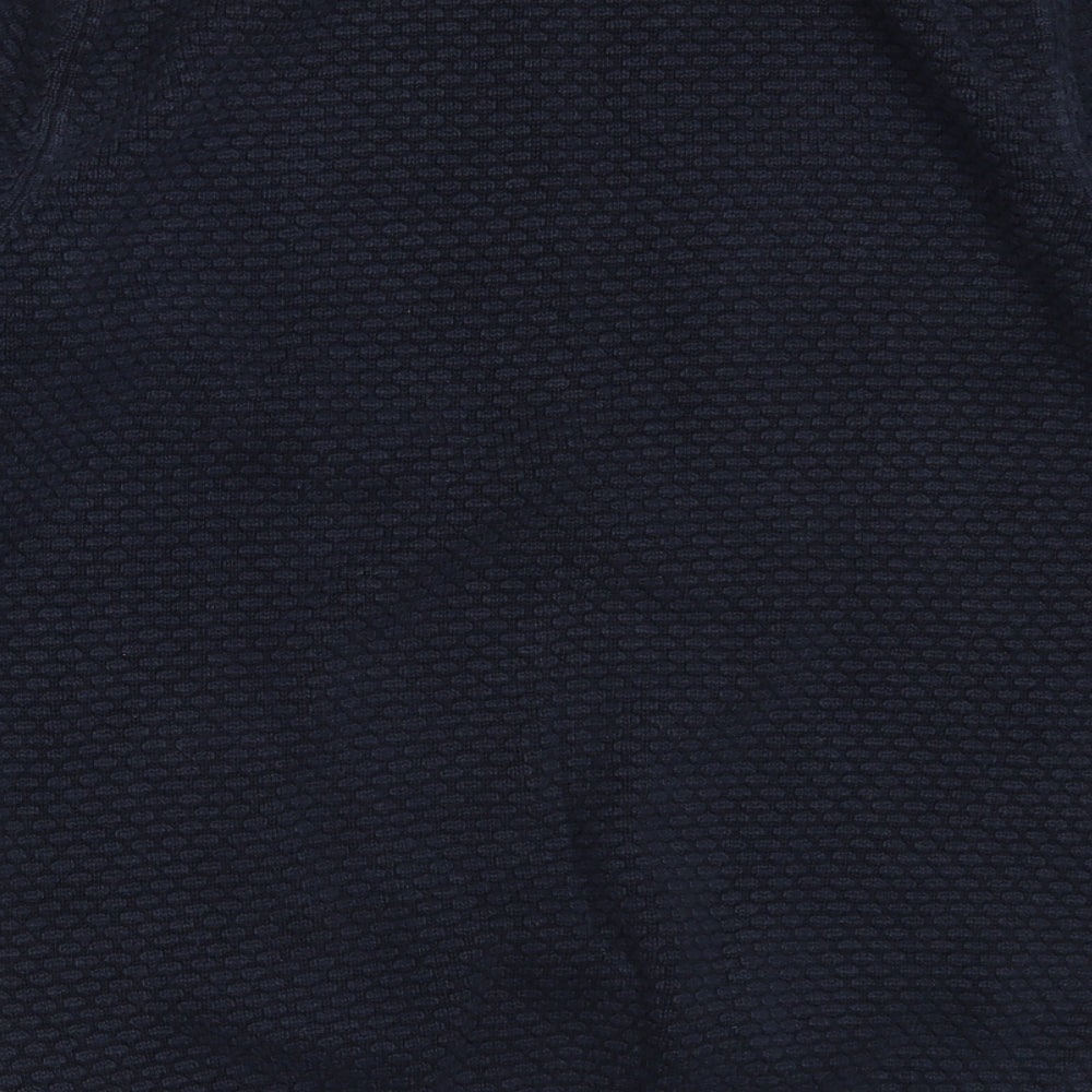 NEXT Mens Blue Round Neck  Cotton Pullover Jumper Size M