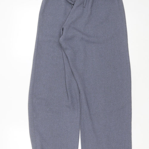 Preworn Womens Blue  Polyester Trousers  Size 12 L28 in Regular